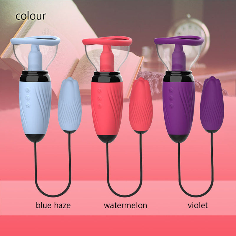 New Multi-Frequency Sucking Vibration Breast Sucking Massager
