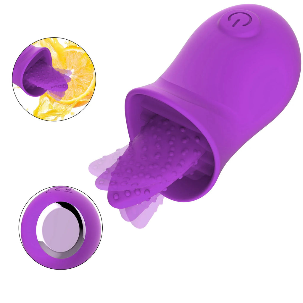 Tina Second Generation Rose Tongue Waterproof Adult Dildo for Jumping Female Masturbator Husband Wife USB Rechargeable Vibrator