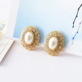 COWNINE New Clip-On Earrings Simulated-Pearl Ear Cuff Earrings For Women Girl Jewelry Gift Pendientes