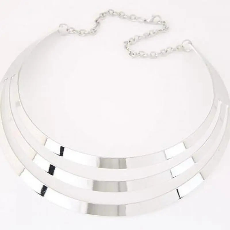 Women's Necklace Maxi Necklace Collars Statement Chunky Choker Statement Brand Luxury Gold Color Jewelry Women Fashion Free Gift