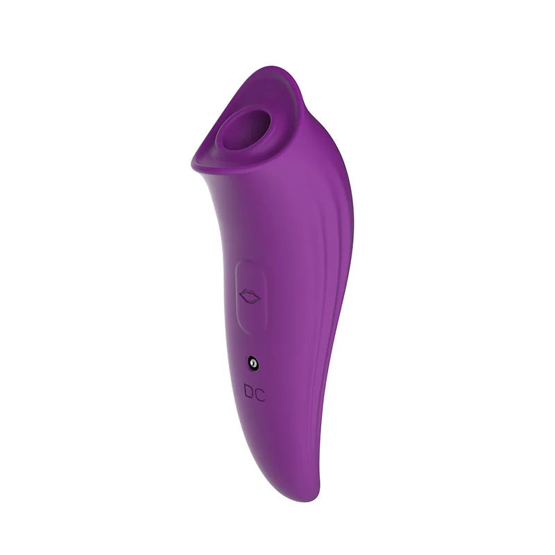 Purple Bird Sucker 8-Frequency Vibrator Female Masturbator with Clitoris G-Spot & Breast Sucking Flirting Massager