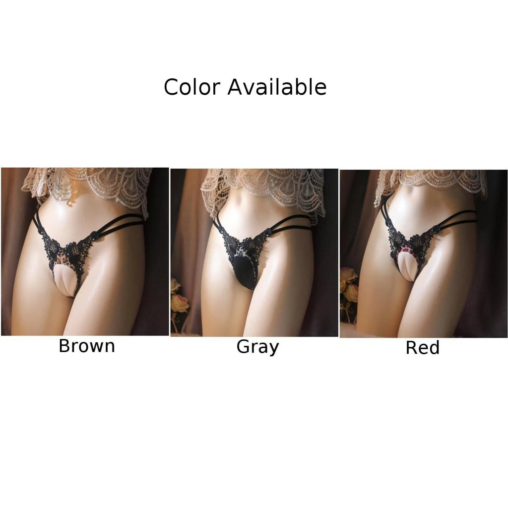 2023 Brand New Panties Male Gay Lingerie Padded Panties Sissy G-string T-back Thongs Transvestite Underclothes