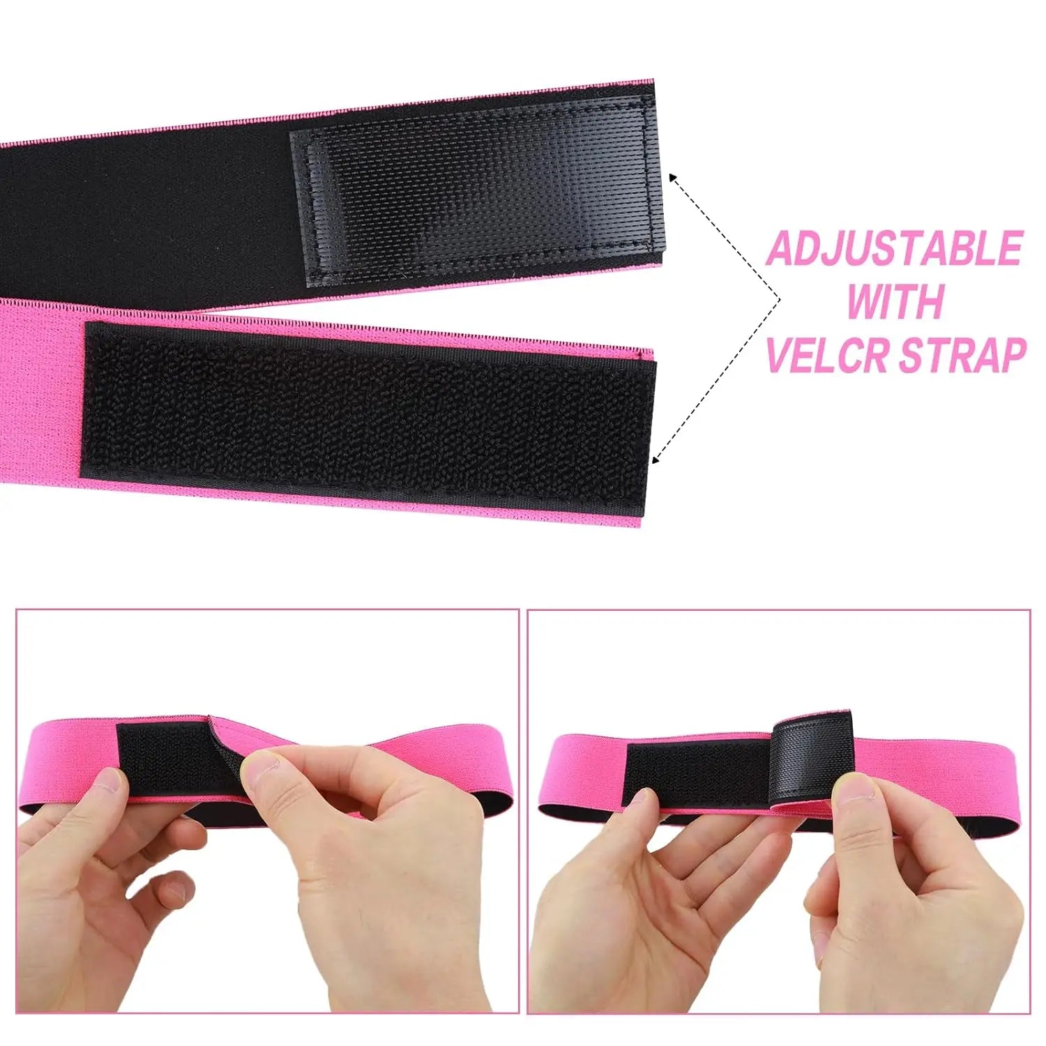 Elastic Wig Bands Adjustable Lace Melting Band with lace headband for laying hairline edges, used to maintain wig grip