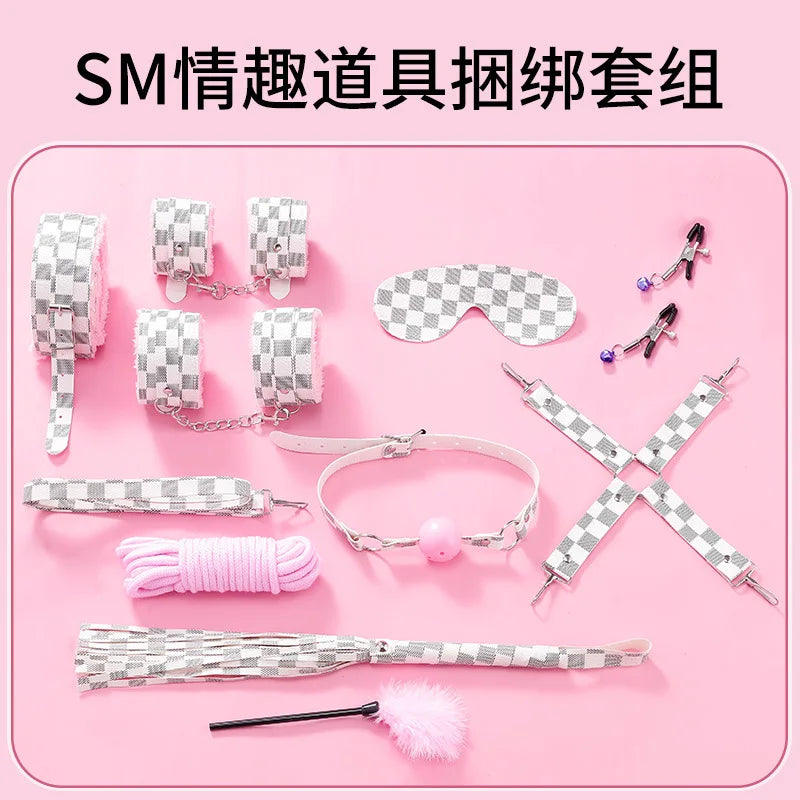 BDSM sex toys for couples, erotic accessories, handcuffs for sex sessions, anal plug, sex games, adult sex toys, sex shop