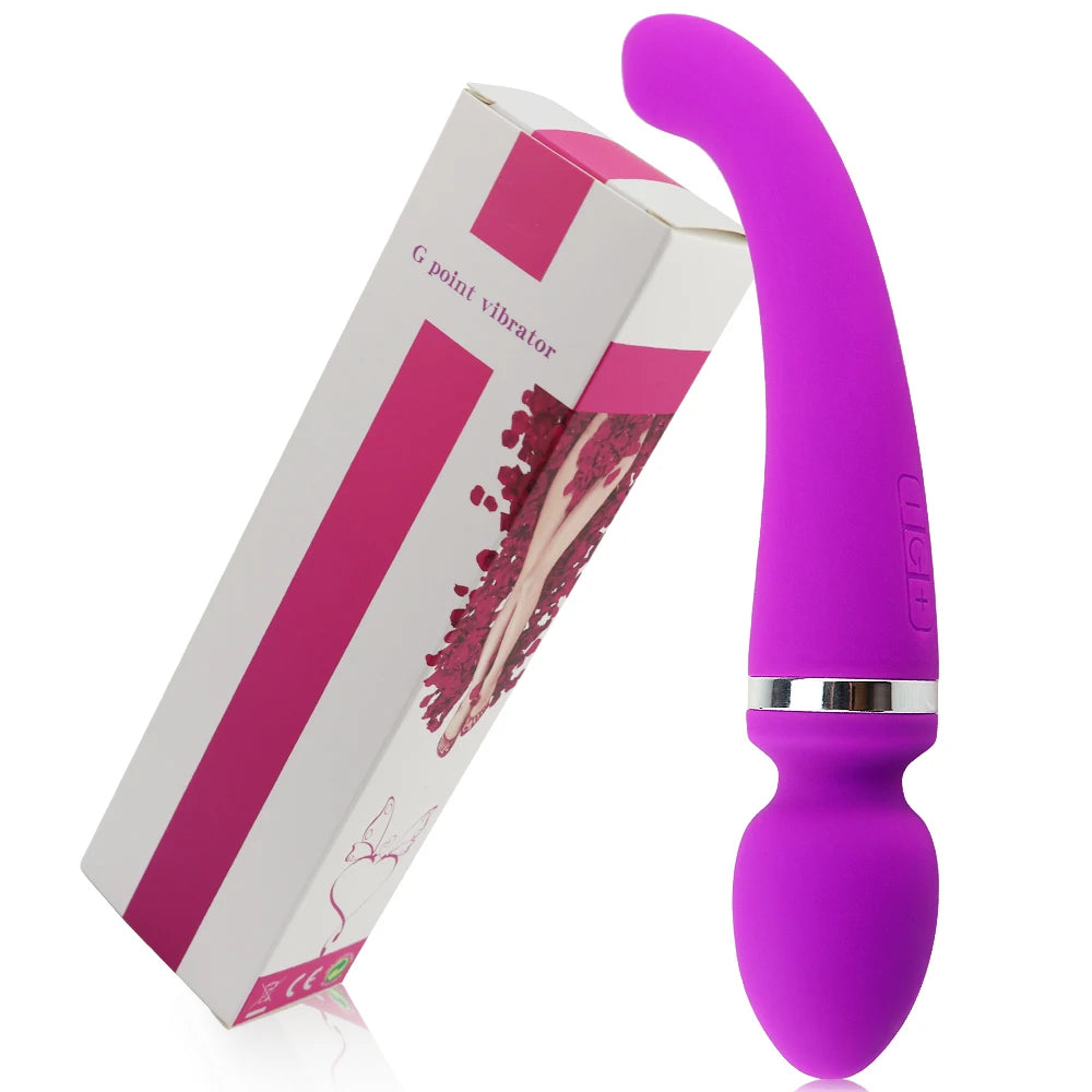 Sex Toys for Adults Dual Vibrator Wand Massager Dildo Vibrator Waterproof G-Spot Clitoris Anal Stimulator Sex Toys for Women