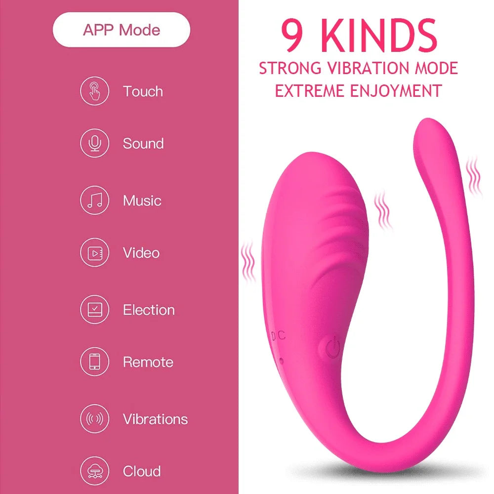 APP Remote Control Vibrator Clitoral G Spot Stimulator Wearable Anal Massager Vibrating Egg Female Panties Sex Toys for Adults