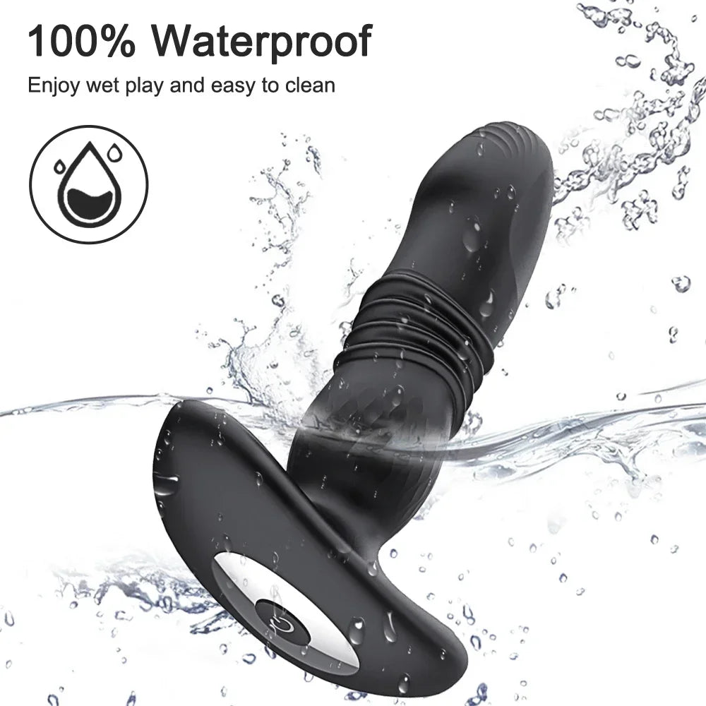 Sex Toys for Men Vibrator Butt Plug Wireless Remote Prostate Massager Ass Adult Goods Sex Toys for Men Women Butt Plug 18+