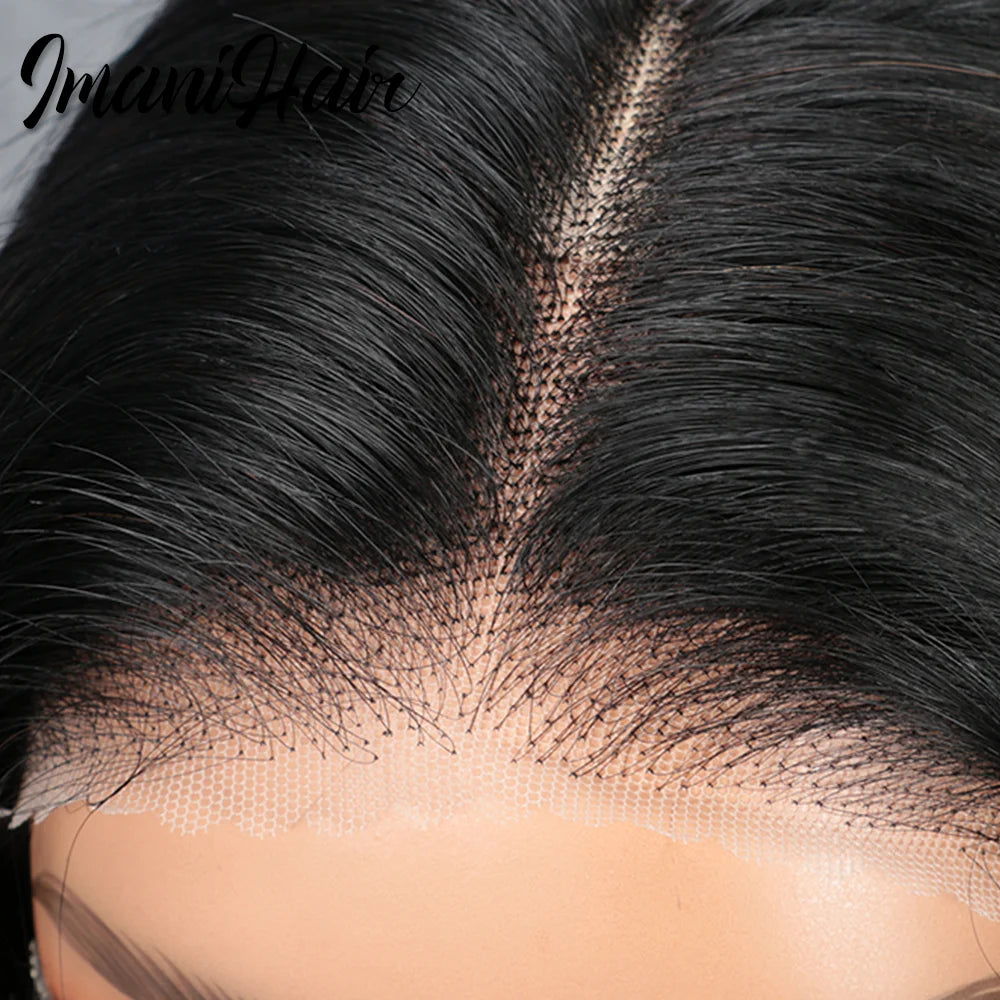 6X4 HD Lace Wear and Go Glueless Wig Human Hair Pre-Plucked, Pre-Cut Lace Glueless Wigs, No Glue Lace Front Closure Wig Straight