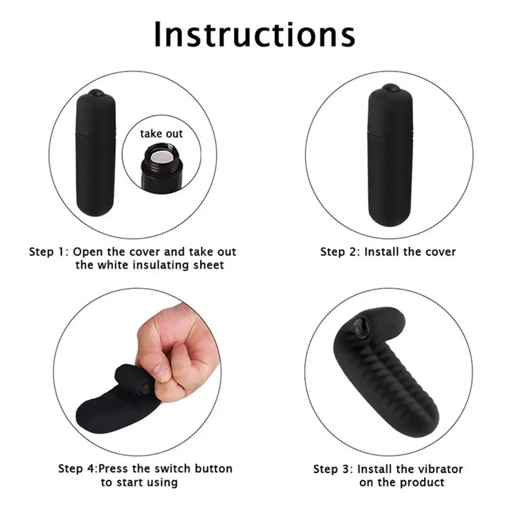 Sex Toys for Women 2 Finger Sleeve Vibrator Clitoris G Spot Stimulator Vagina Massager Orgasm Lesbian Masturbator Erotic Goods