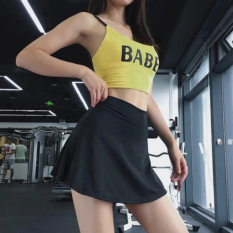 Sexy Black Pink Mini Skirts Womens 2024 Summer Korean Fashion Clothes High Waist Faldas Slim A-Line Shorts Micro Tennis Skirt