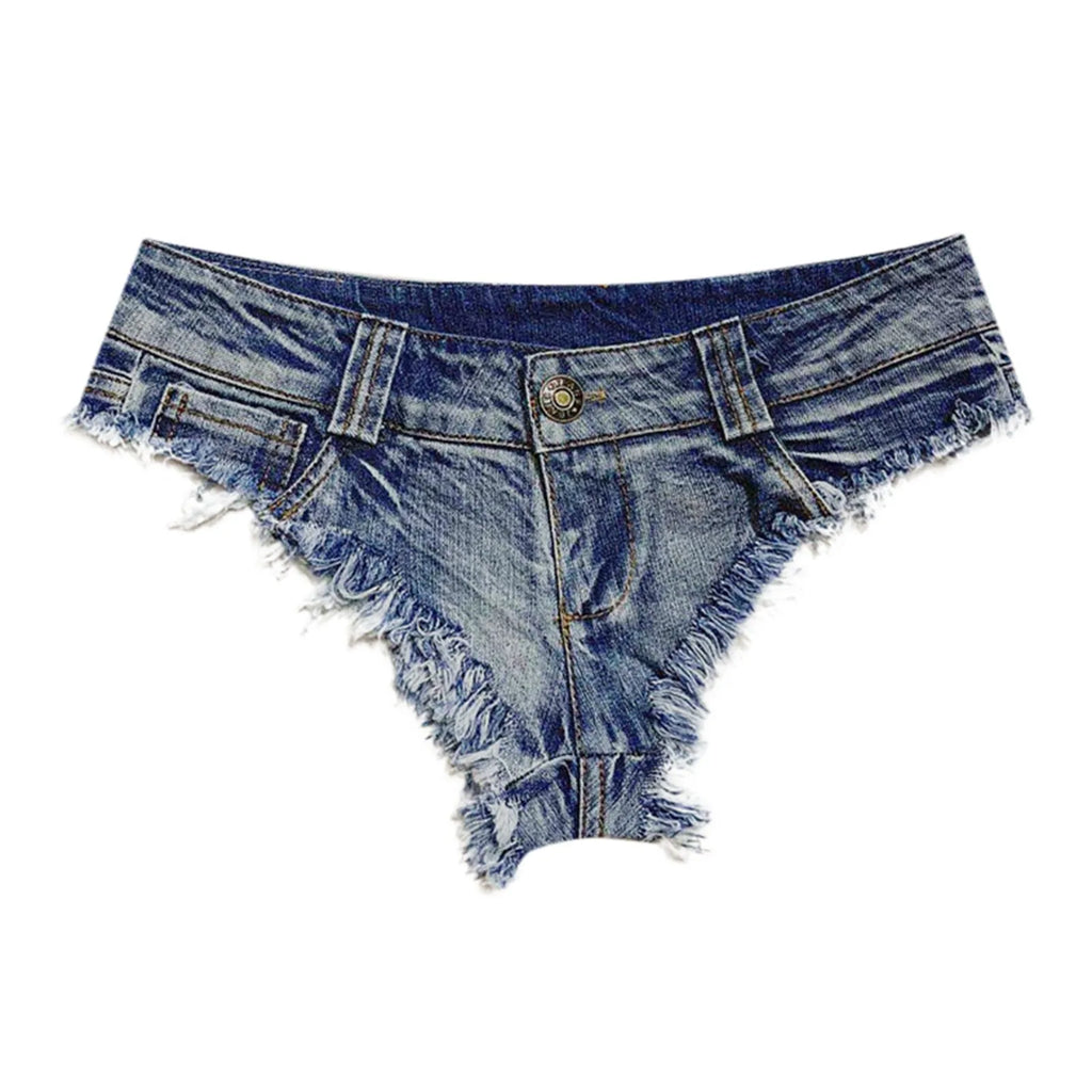 Sexy Mini Denim Shorts Women Summer Low Waist Booty Shorts Fashion Short Jeans Hot Pants Beach Party Nightclub Jean Shorts