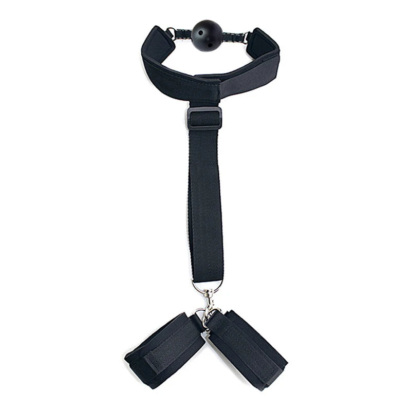 Sex Toys For Couples Women Bondage Kit Restraints Erotic Slave Collars Handcuffs BDSM Open No Vibrator Adult Games Sex Shop