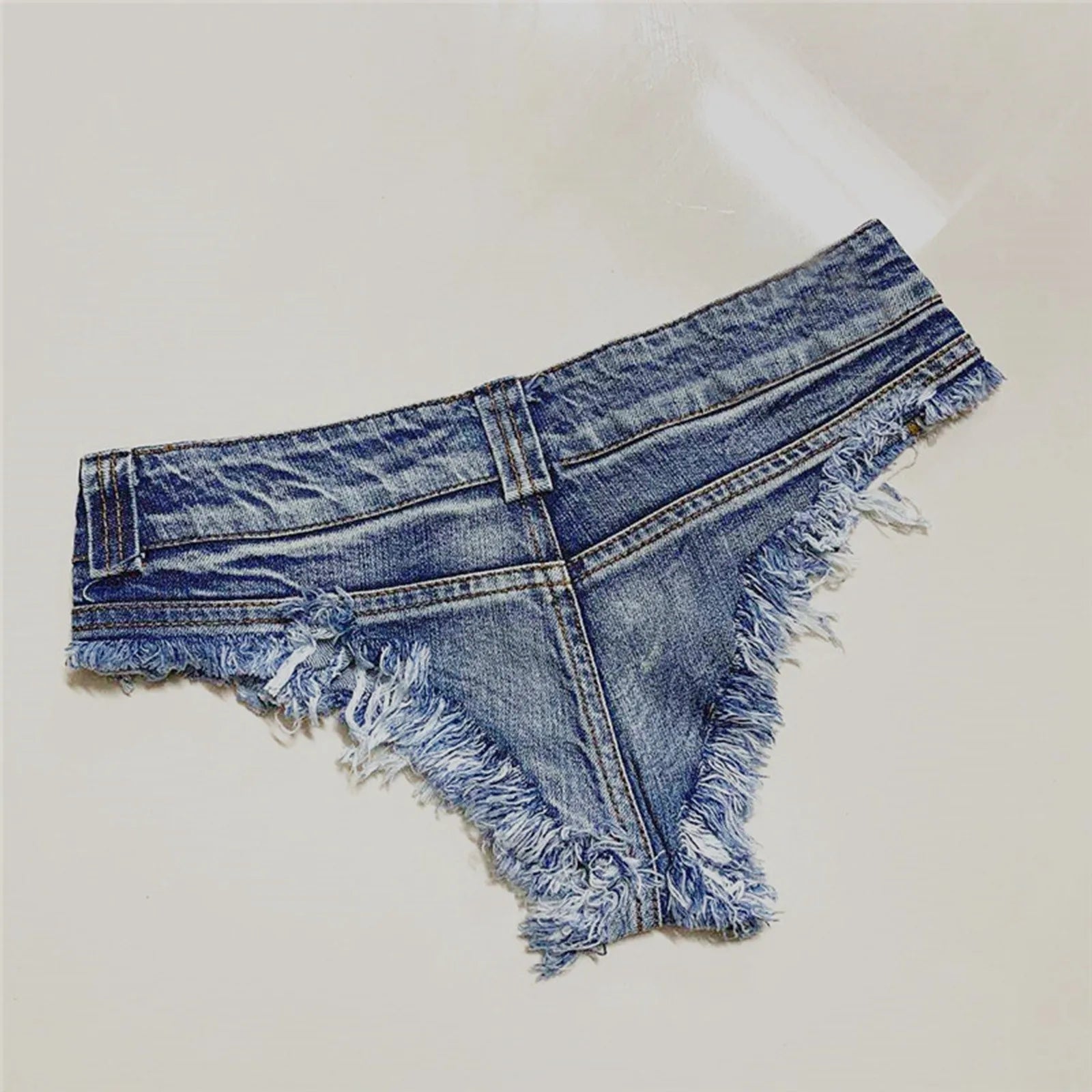 Sexy Mini Denim Shorts Women Summer Low Waist Booty Shorts Fashion Short Jeans Hot Pants Beach Party Nightclub Jean Shorts
