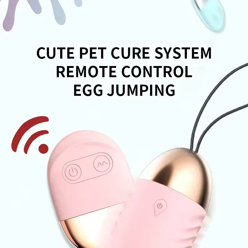 Wireless Remote Control Vibrating Eggs for Women - 10 Speeds Clitoris Stimulator Vaginal Massage Ball G-Spot Vibrators