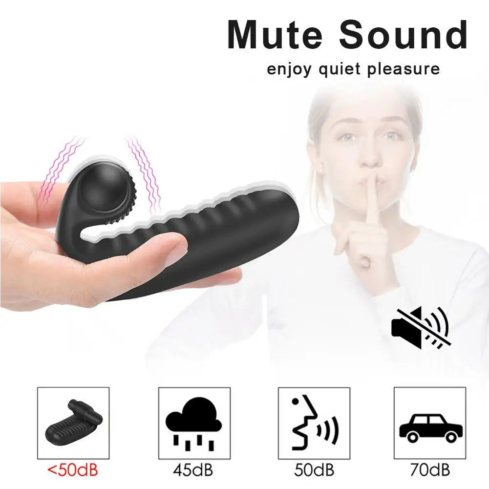 Sex Toys for Women 2 Finger Sleeve Vibrator Clitoris G Spot Stimulator Vagina Massager Orgasm Lesbian Masturbator Erotic Goods