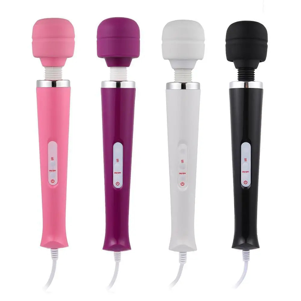 Electric Vibrador Handheld Massager Powerful Deep Tissue Muscle Relaxation Tool for Women - Foot Neck Back Hand Leg Arm