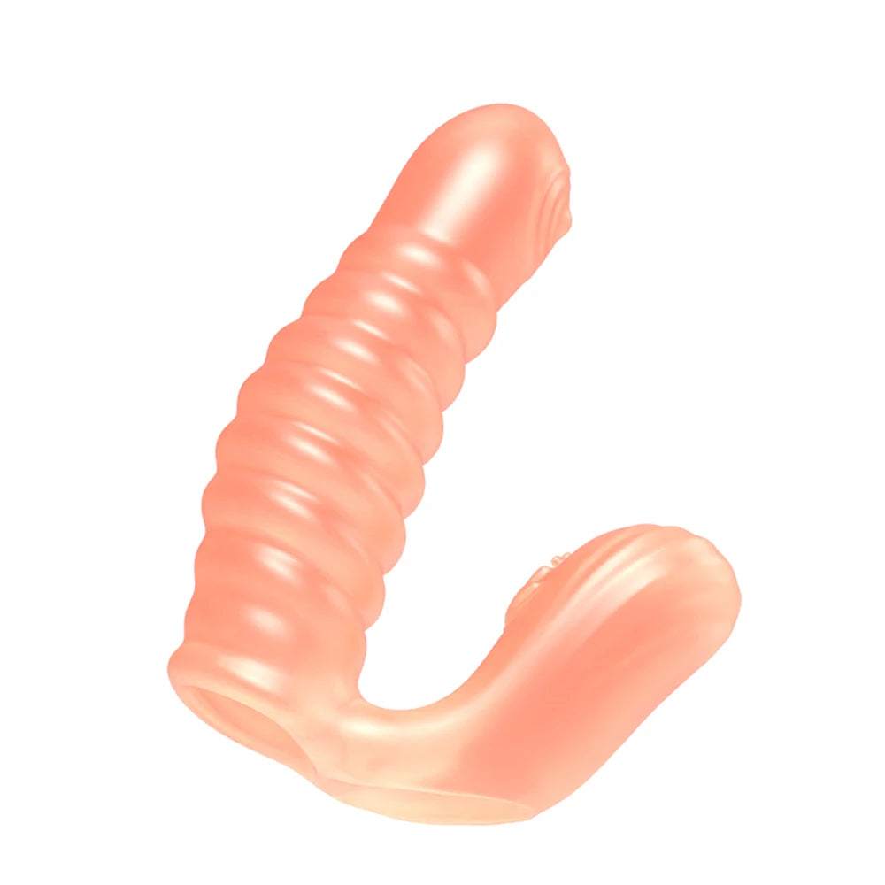 Sex Toys For Women Men Adult Erotic BDSM G Spot Vagina Massager No Vibrator Butt Plug Finger Sleeve Clitoris Stimulator Sex Shop