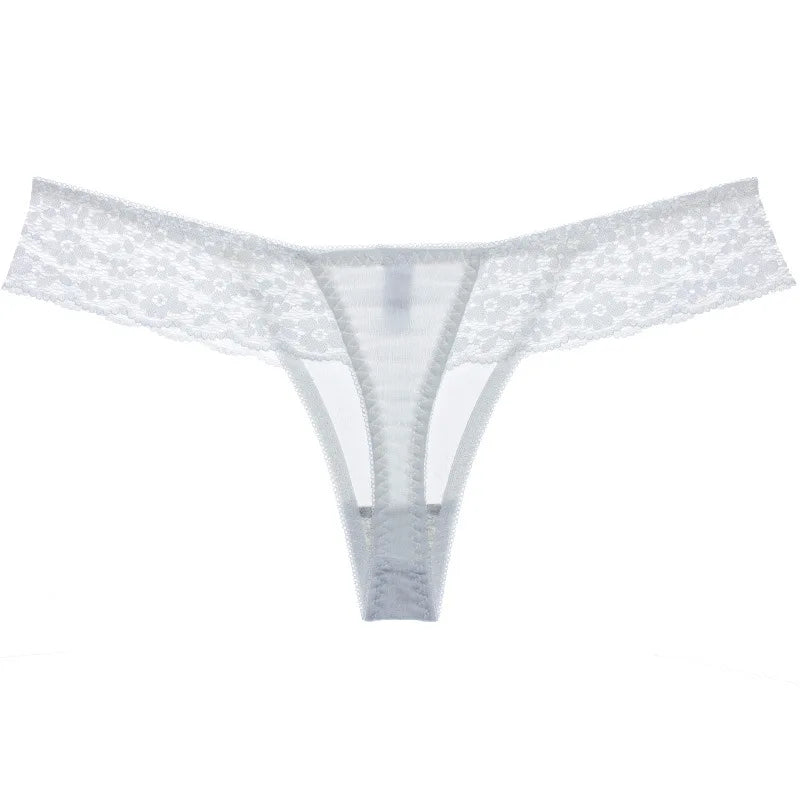 Women's panties, lace, hollow cotton, sports fitness, low-waisted, seamless women's briefs, thong S9786