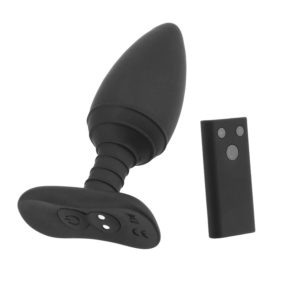Sex Toys For Men Women 10 Frequency Wireless Remote Control Prostate Massager Vibrator Electric Shock Anal Plug Vibrator
