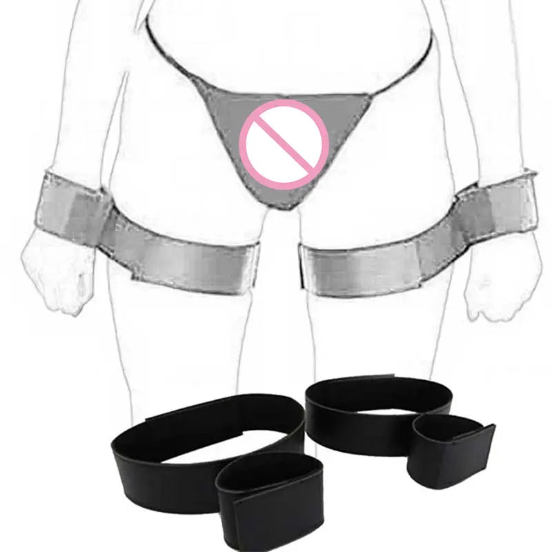 Sex Toys For Couples Women Bondage Kit Restraints Erotic Slave Collars Handcuffs BDSM Open No Vibrator Adult Games Sex Shop