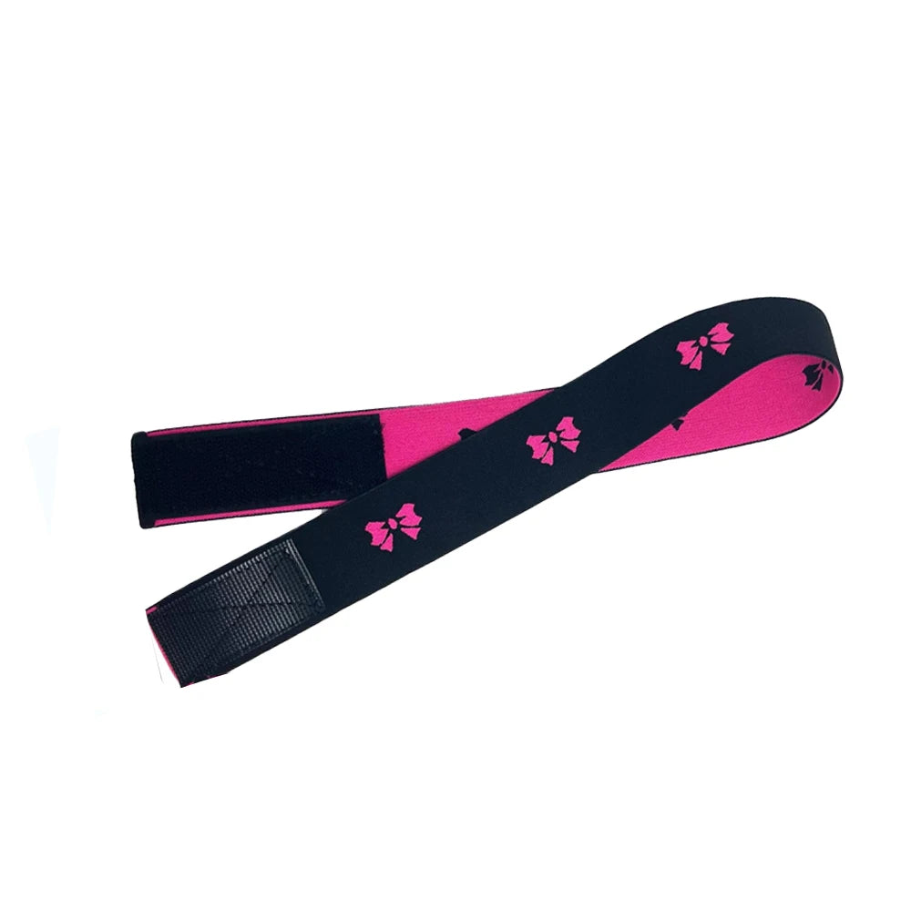 Elastic Wig Bands Adjustable Lace Melting Band with lace headband for laying hairline edges, used to maintain wig grip