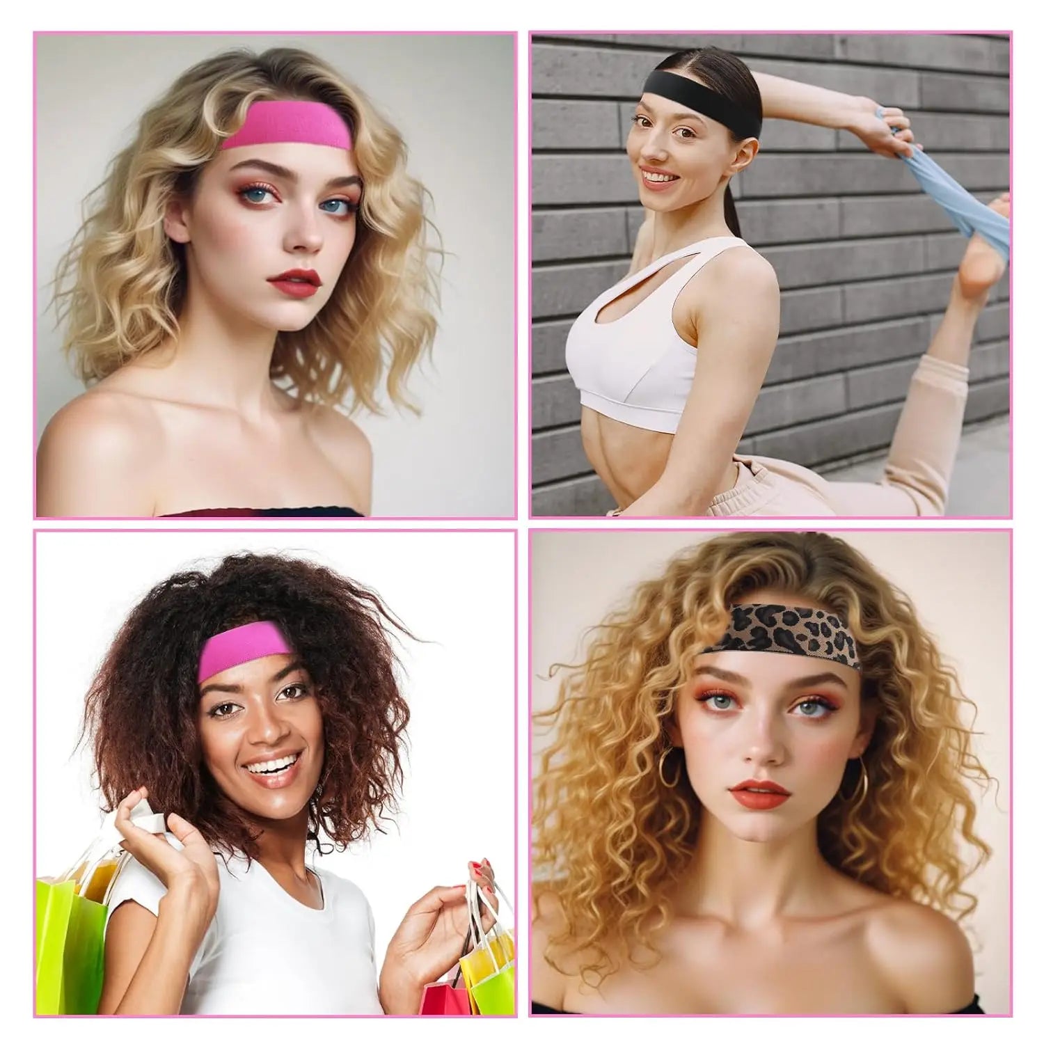 Elastic Wig Bands Adjustable Lace Melting Band with lace headband for laying hairline edges, used to maintain wig grip
