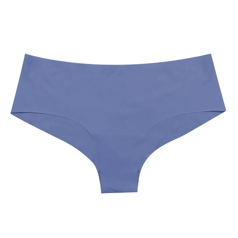 BZEL Seamless Lingerie Solid Women's Panties Comfortable Thongs Ice Silk G-string Women Underwear Smooth Female Underpants Tanga