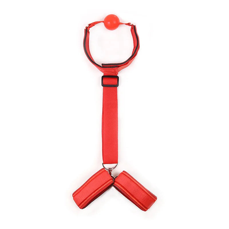 Sex Toys For Couples Women Bondage Kit Restraints Erotic Slave Collars Handcuffs BDSM Open No Vibrator Adult Games Sex Shop