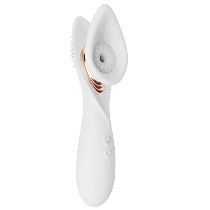 Sex Toys Vacuum Sucking Vibrator Massager For Women 2 In 1 Sex Machine Clitoral Stimulation Masturbator Powerful Vibration Adult