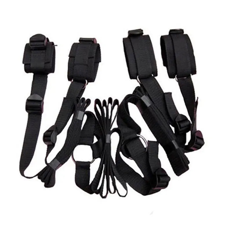 Sex Toys For Couples Women Bondage Kit Restraints Erotic Slave Collars Handcuffs BDSM Open No Vibrator Adult Games Sex Shop