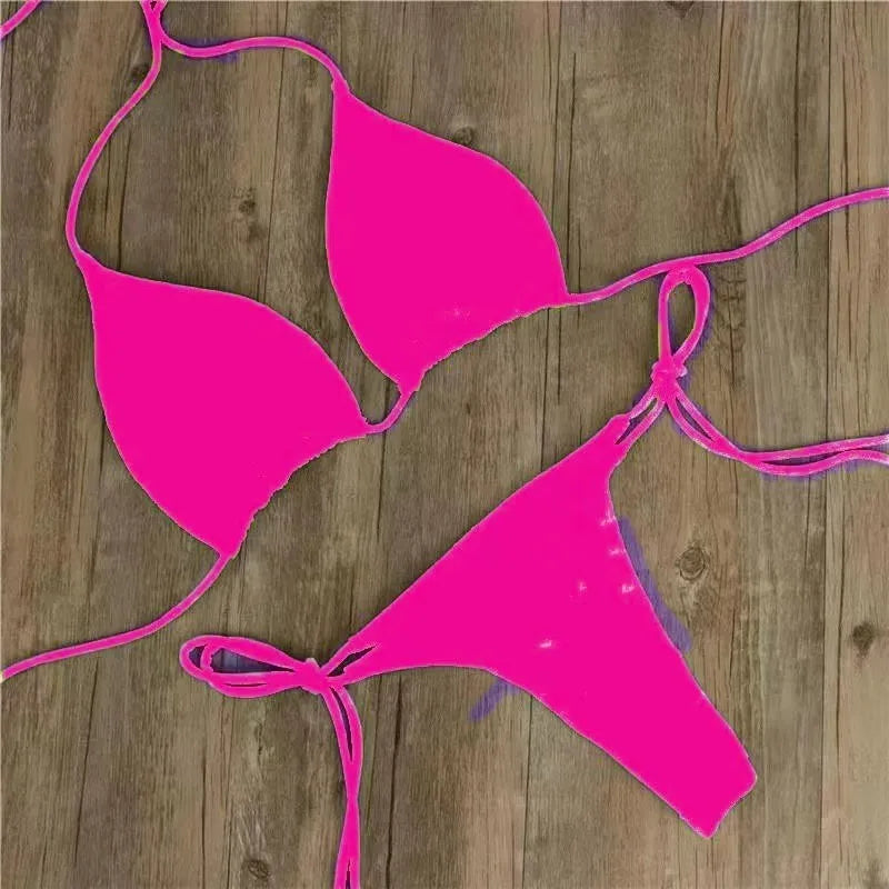 Bikini Swimwear Three-point Sexy Swimwear For Women Adjustable Straps