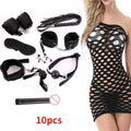 BDSM sex toys for couples, erotic accessories, handcuffs for sex sessions, anal plug, sex games, adult sex toys, sex shop