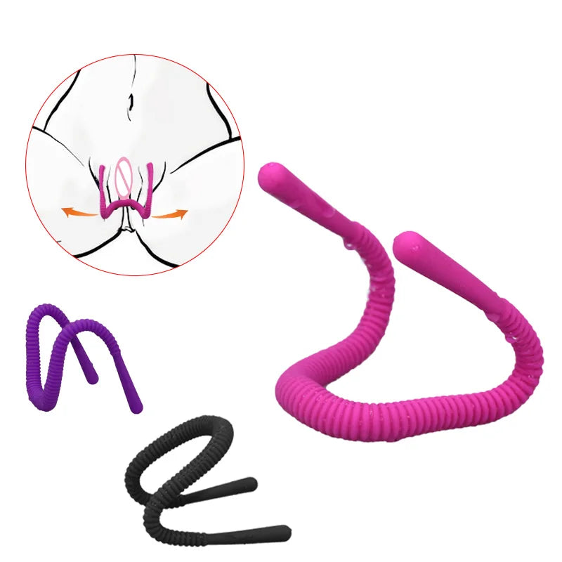 Sex Toys For Women Open Labia Vagina Spreader Vaginal Dilator Expander Couples Feminine Hygiene Dilator Porn Shop