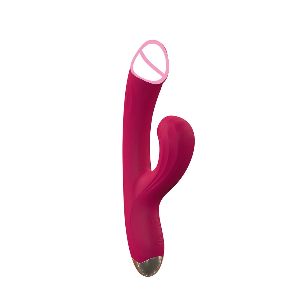 4 Styles of Silicone Female Vibrator with 10 Modes USB Rechargeable Waterproof G Spot Clitoral Vibrator for Couples