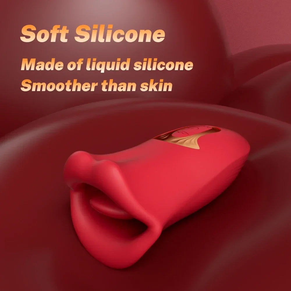 Sex Toys For Women Vibrator Tongue Licking Sucking G Spot Vibrator Nipple Clit Vibrations Stimulator Female Masturbation