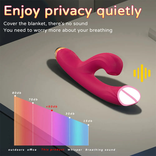 4 Styles of Silicone Female Vibrator with 10 Modes USB Rechargeable Waterproof G Spot Clitoral Vibrator for Couples