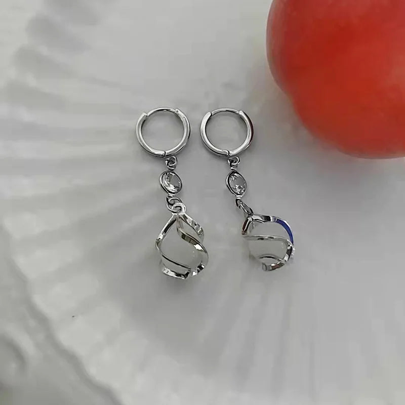 Boucle D’oreille Femmes Vintage Gold Color Dangle Earrings For Women Fashion Jewelry New Hoop Earrings Piercing Серьги Женские