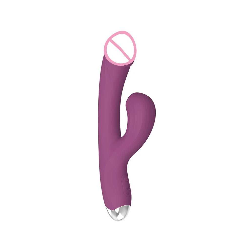 4 Styles of Silicone Female Vibrator with 10 Modes USB Rechargeable Waterproof G Spot Clitoral Vibrator for Couples