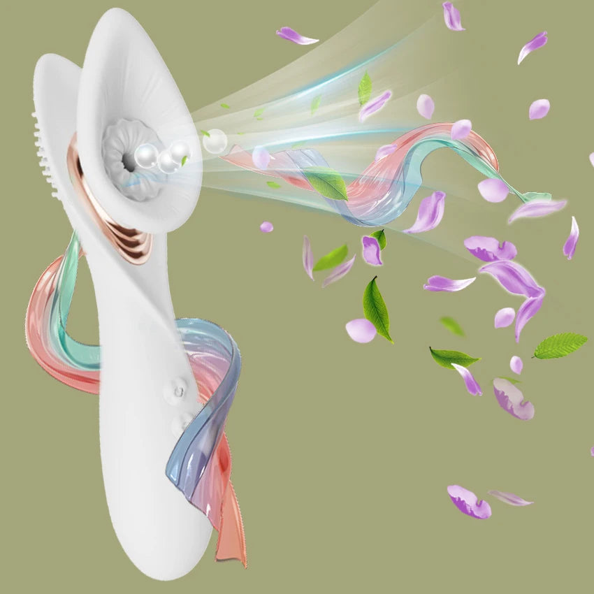 Sex Toys Vacuum Sucking Vibrator Massager For Women 2 In 1 Sex Machine Clitoral Stimulation Masturbator Powerful Vibration Adult