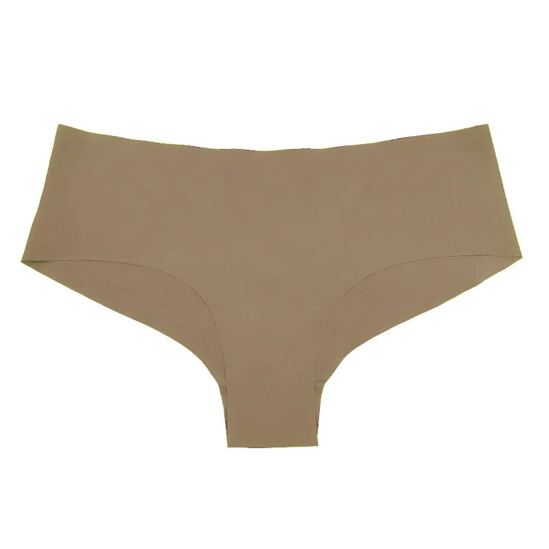 BZEL Seamless Lingerie Solid Women's Panties Comfortable Thongs Ice Silk G-string Women Underwear Smooth Female Underpants Tanga