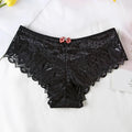 New Panties Women Lace Underwear Sexy Low-Waist Briefs Hollow Out G String Underpant Solid Comfortable Female Lingerie