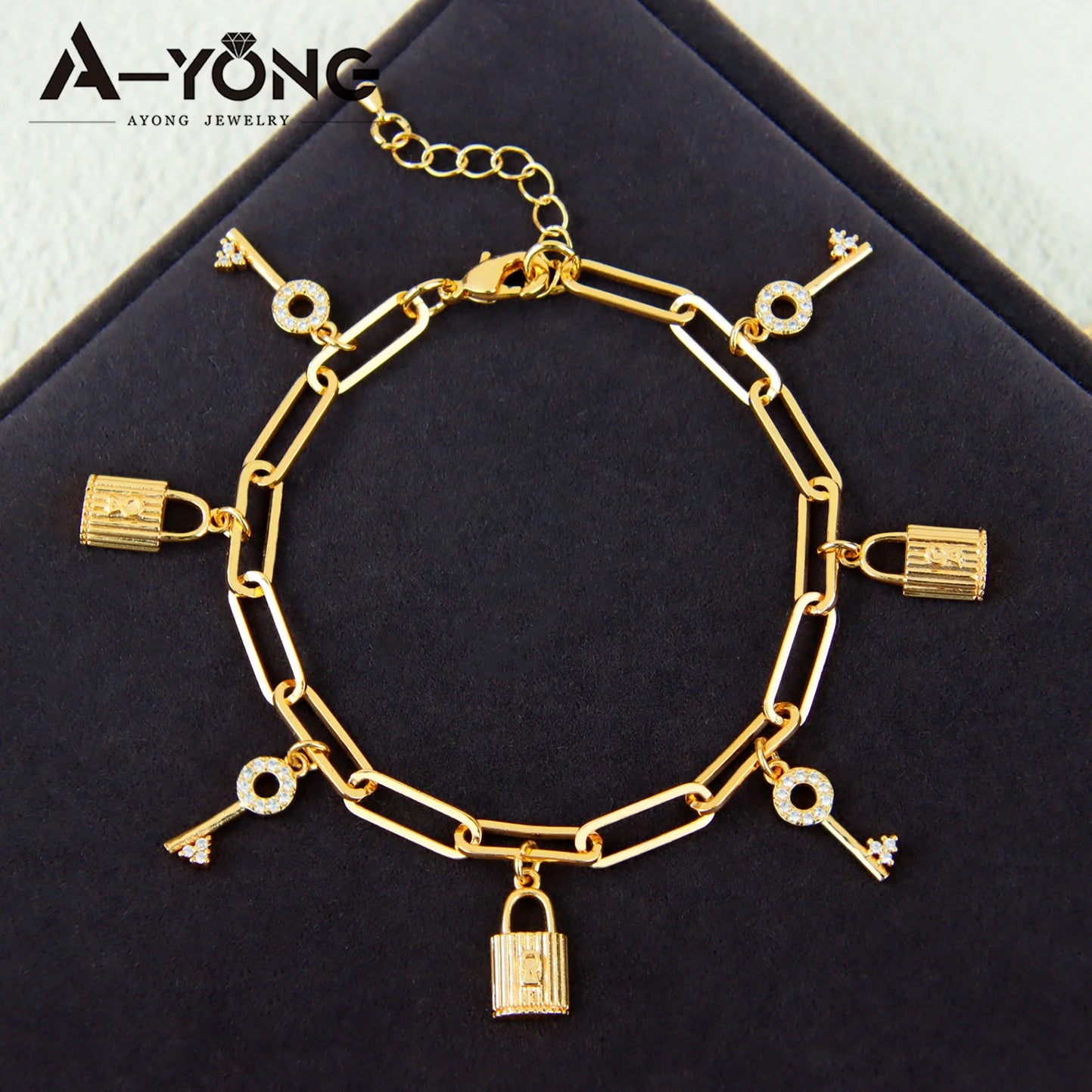 Dubai Fashion Bracelet 21k Gold Plated Arabic Elegant Hand Link Chains Italian Brazilian Woman Party Jewelry Gifts