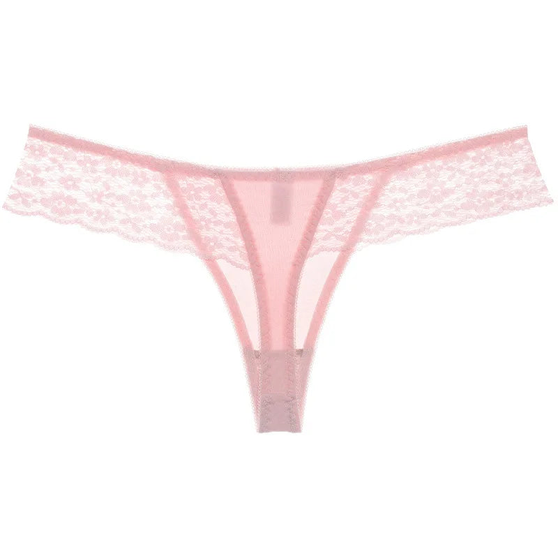 Women's panties, lace, hollow cotton, sports fitness, low-waisted, seamless women's briefs, thong S9786