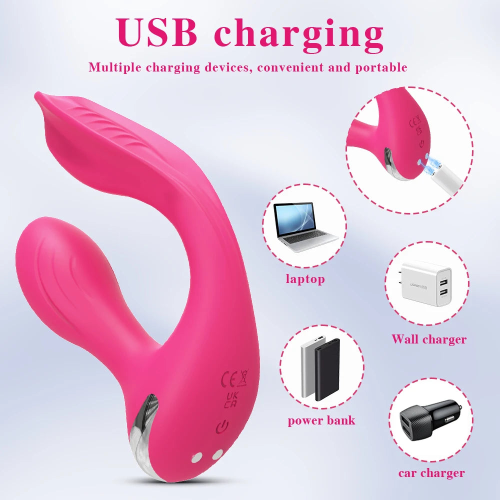 Sex Toys 2-in-1 Anal Plug Penetration Vagina Vibrator Masturbation Tools Sexy Adult Female Anal Masturbator Anal Plug Vibrating