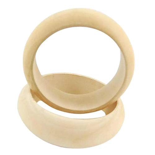 2 Pieces Untreated DIY Bracelet Necklace Self Beautify Bangle