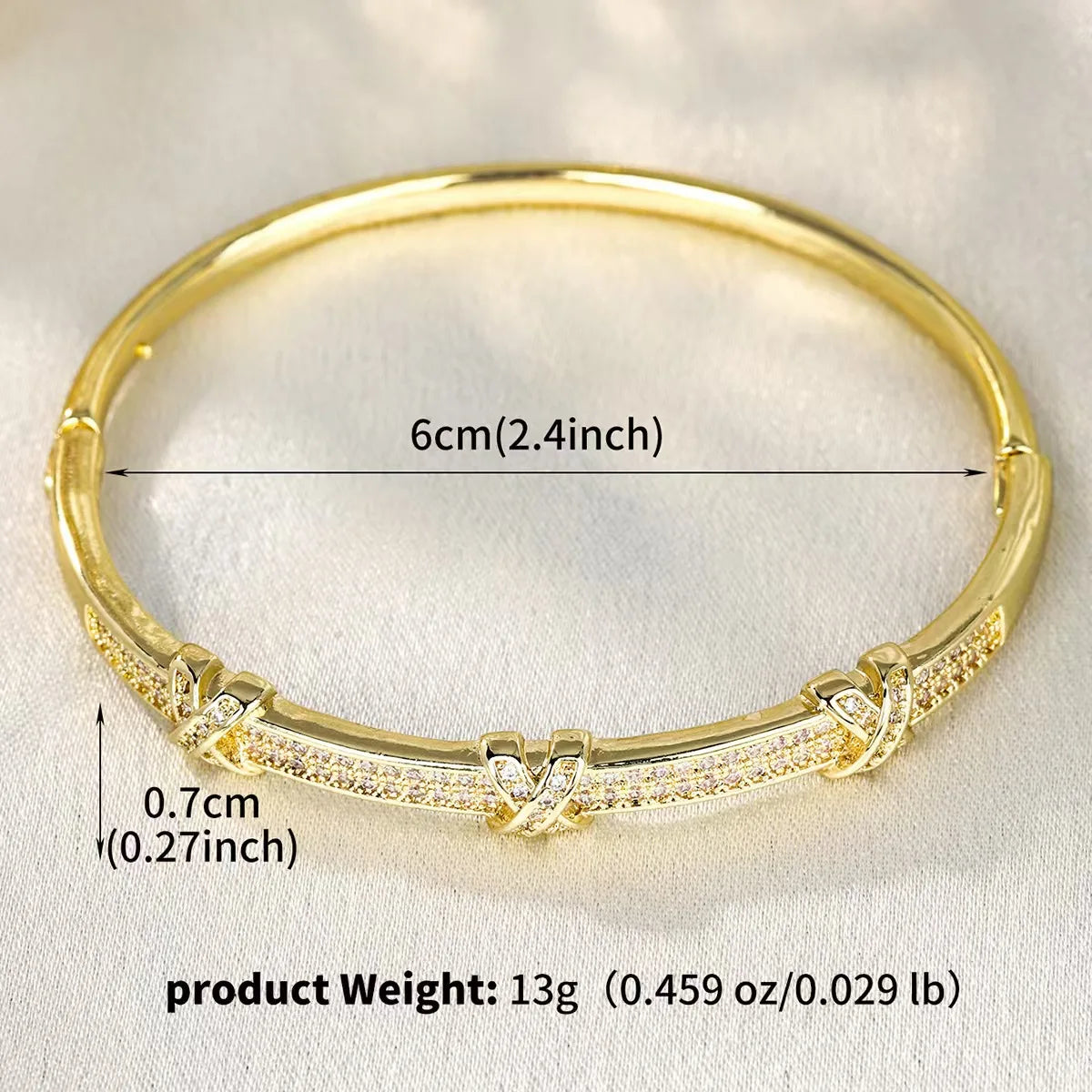 1 Open-Design Simple and Stylish Women's Bracelet – Fashion Jewelry, Perfect Gift for Girlfriend on Special Occasions