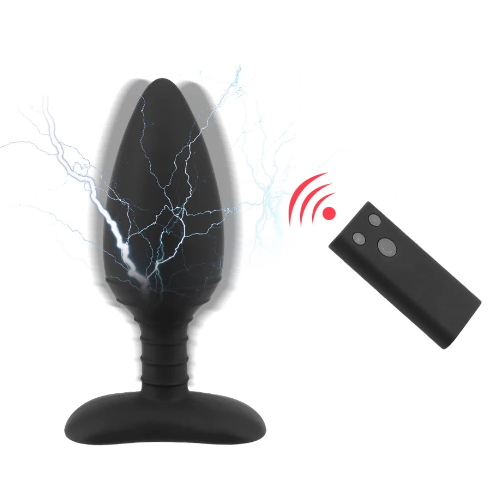 Sex Toys For Men Women 10 Frequency Wireless Remote Control Prostate Massager Vibrator Electric Shock Anal Plug Vibrator