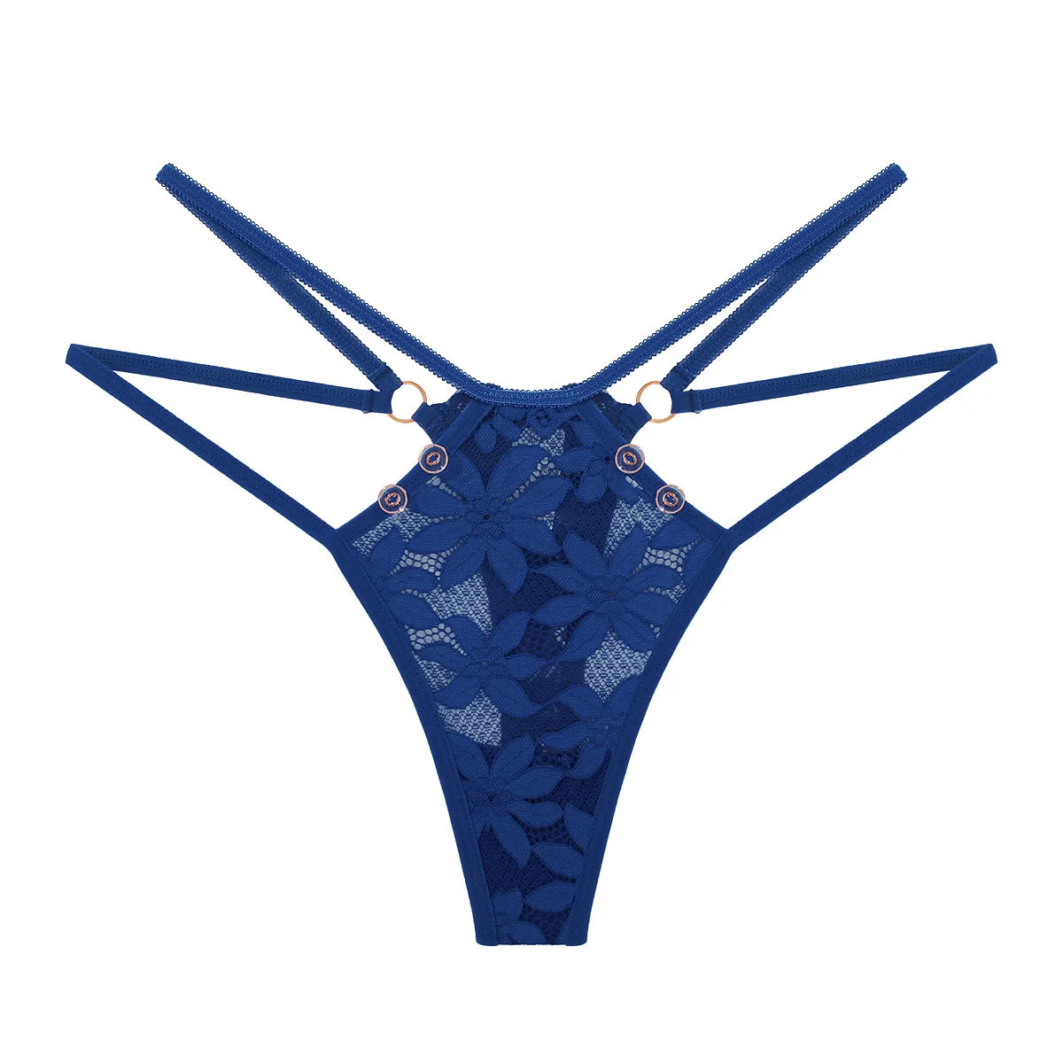 1pcs 2025 New Style Sexy Lace Women G-string Low Rise Elegant Female Underwear Comfortable Solid Lady Thongs Erotic Sexy Panties