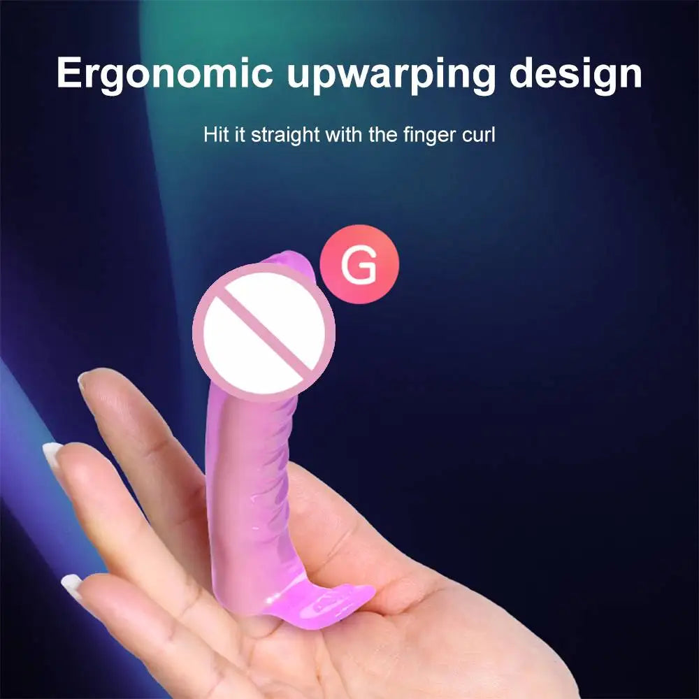 Sex Toys For Women Men Adult Erotic BDSM G Spot Vagina Massager No Vibrator Butt Plug Finger Sleeve Clitoris Stimulator Sex Shop