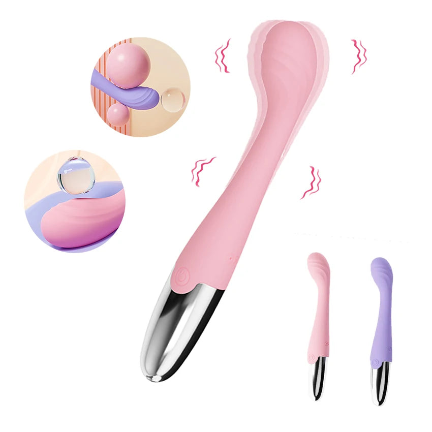 G-Spot Vibrator Pen Clitoral Stimulation Female Magic Wand Vibrator Vaginal Massager Adult Supplies Sexual Intercourse Tool 18+